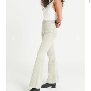 Rolla’s NWT Eastcoast Flare corduroy Seagrass